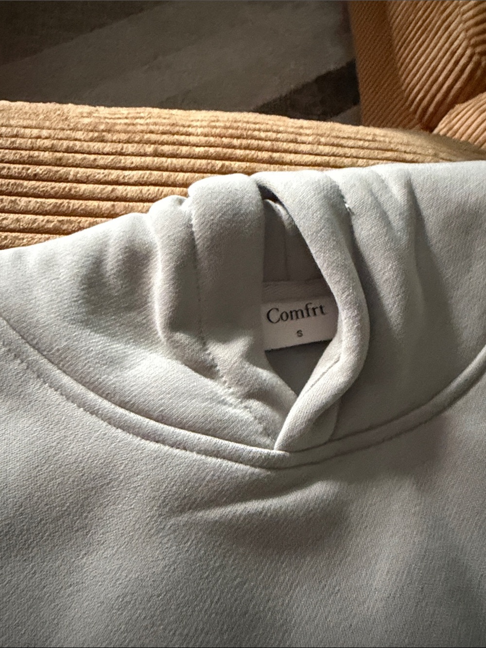 Comfrt Crewneck Sweatshirt & Joggers Set - Stone Color - Picture 4 of 6
